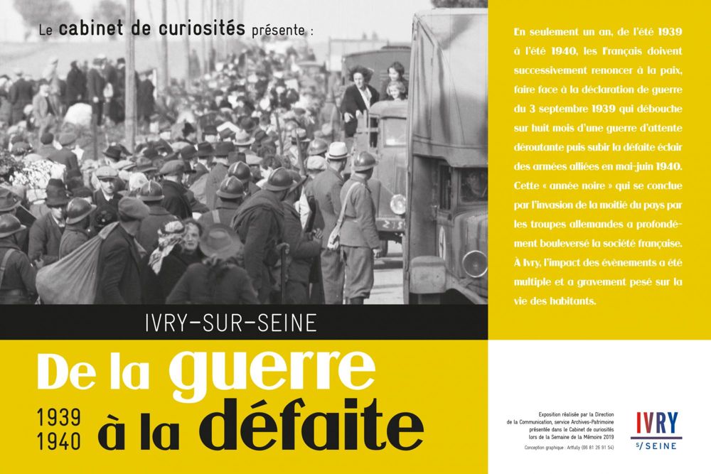 Ivry-sur-Seine. De la guerre à la défaite. 1939-1940.