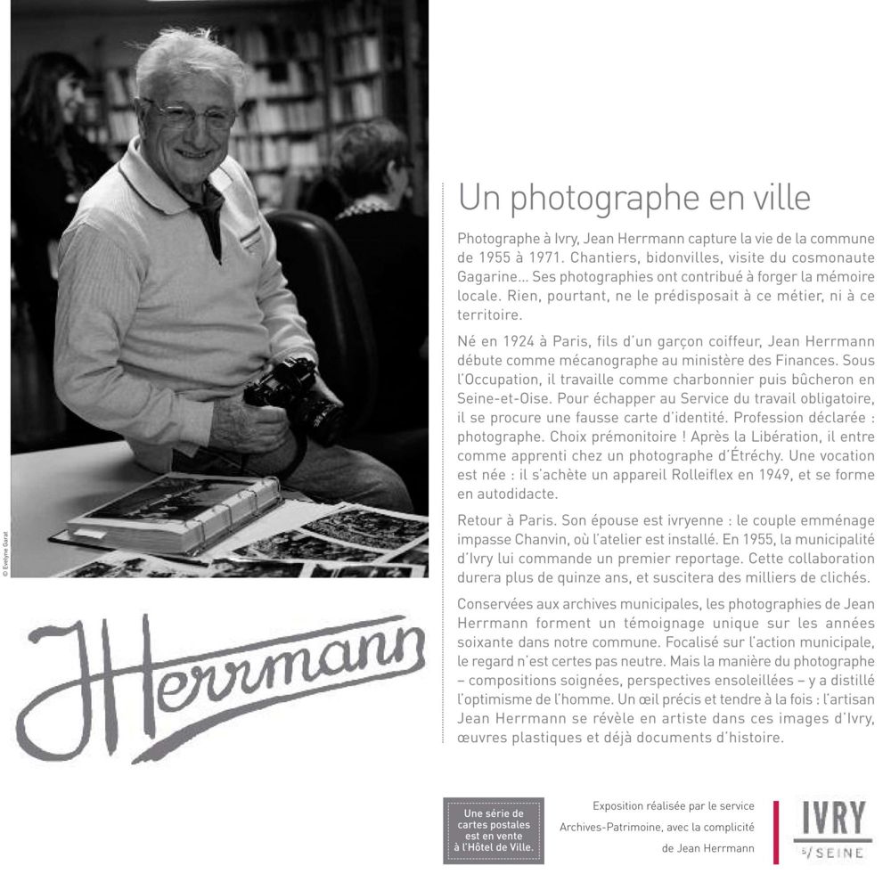 Jean Herrmann, un photographe en ville