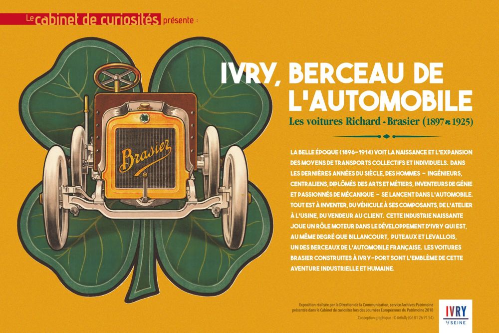 Ivry, berceau de l'automobile : les voitures Richard-Brasier (1897-1925)