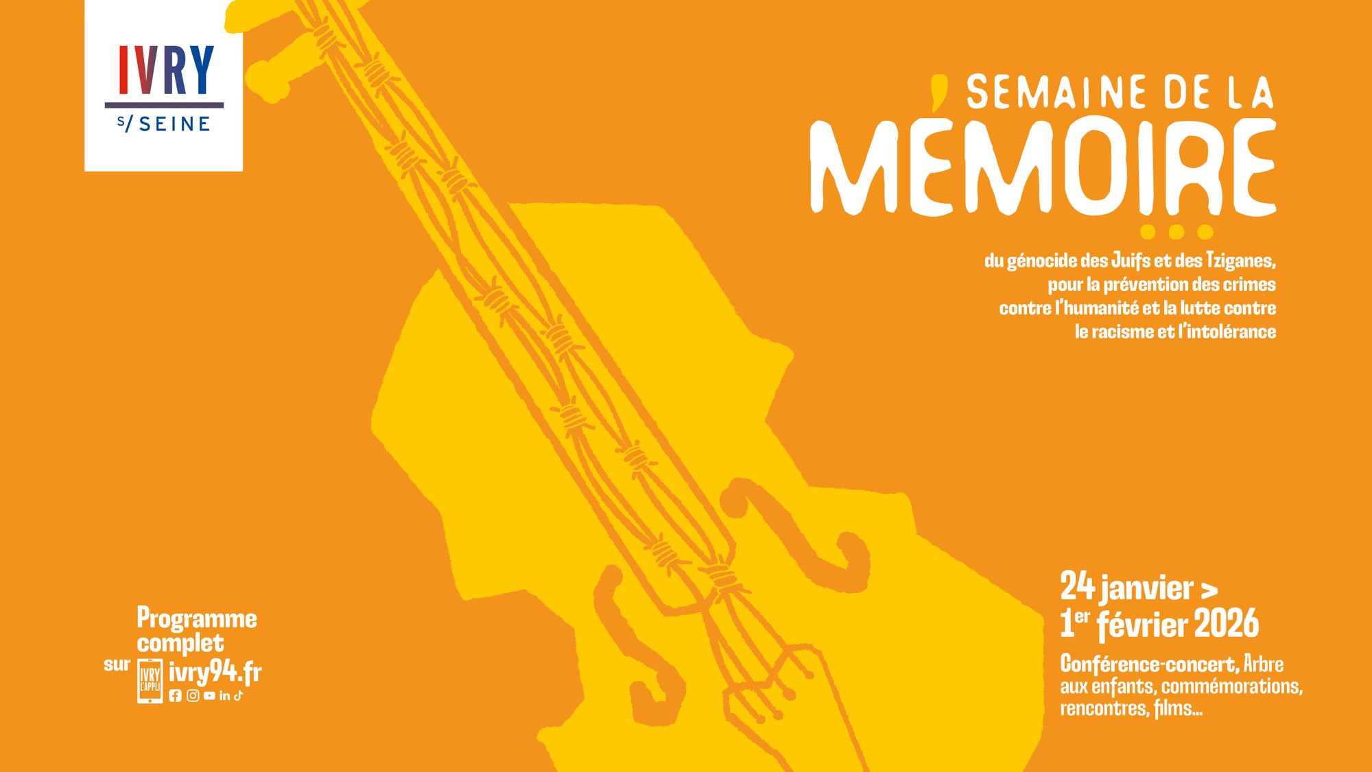 Semaine de la mémoire 2026